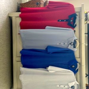 Foot Joy XL short sleeve golf shirts polyester spandex blend